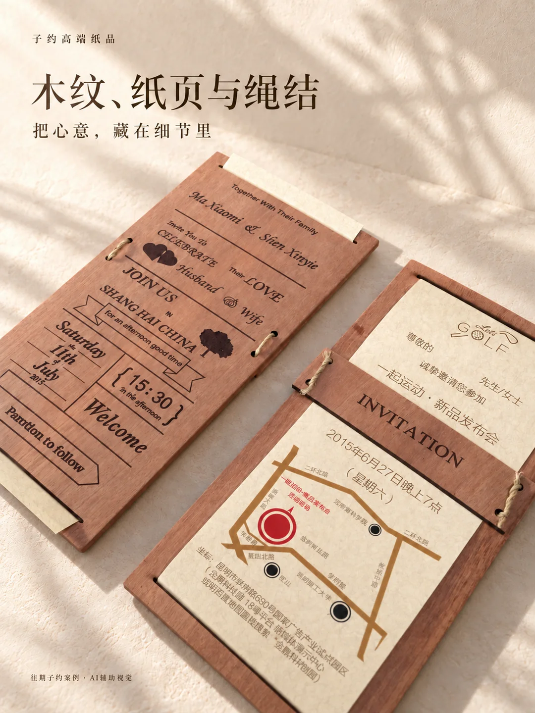 把邀请，写在木纹里 · 图 4