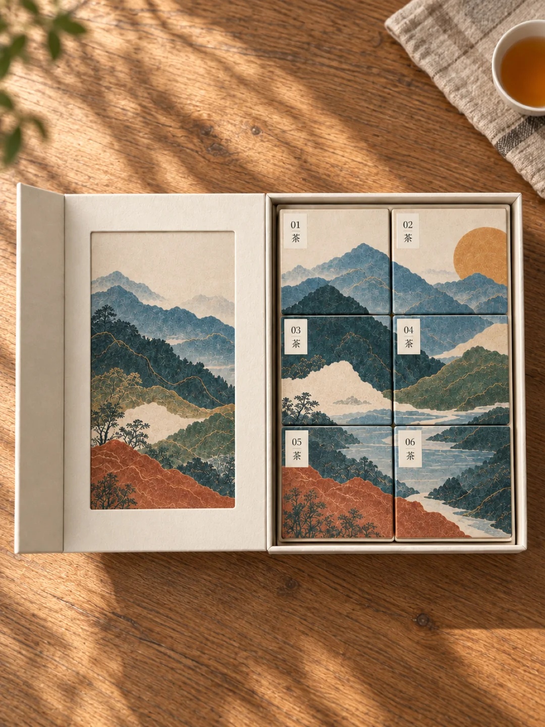 山色成笺，一盒六境 · 图 3